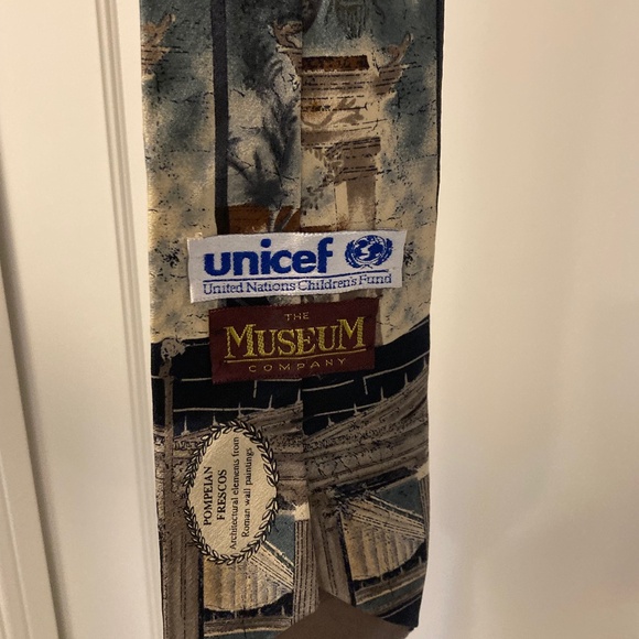 Silk Unicef The Museum Store Tie - Picture 8 of 12